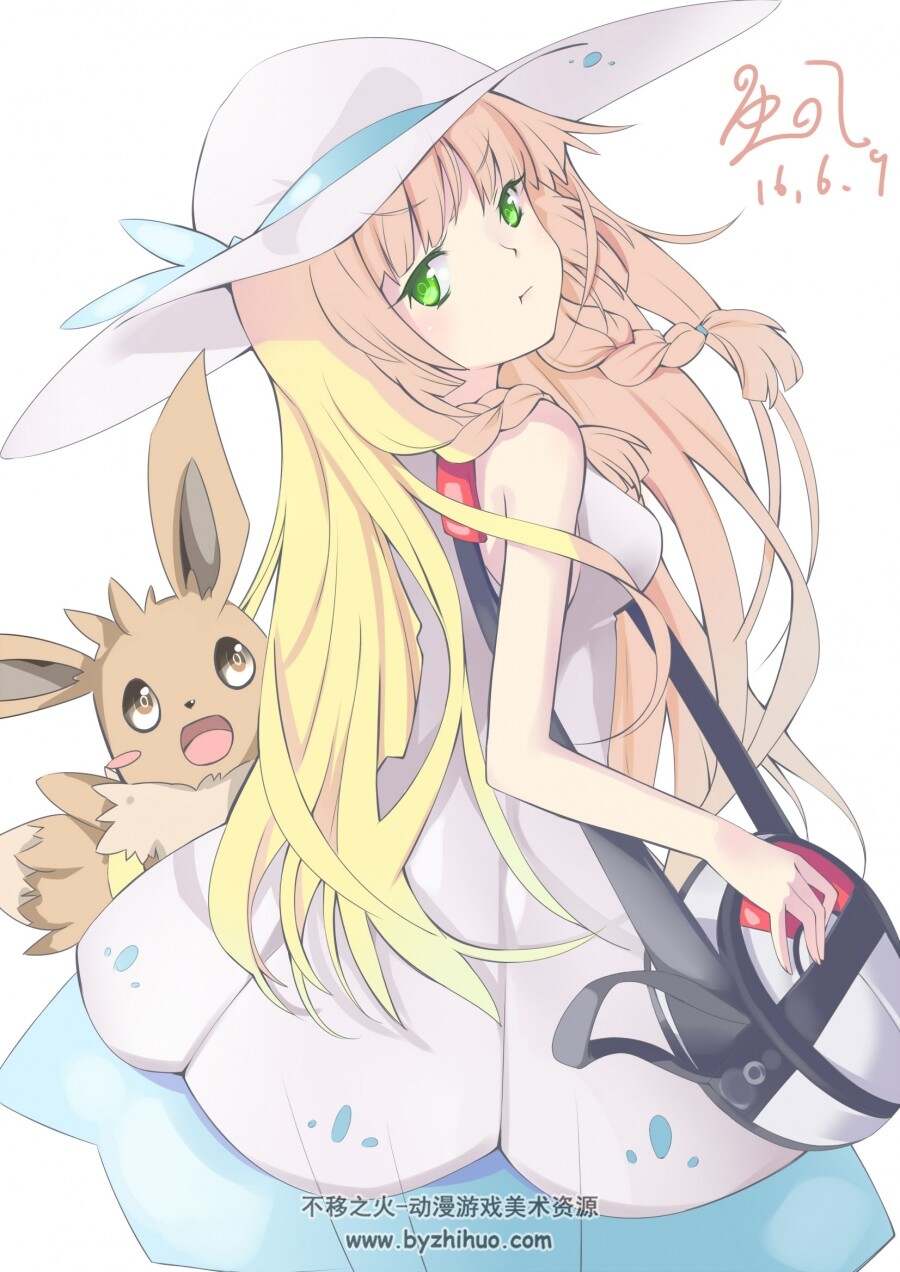 萌妹子插画合集 280P
