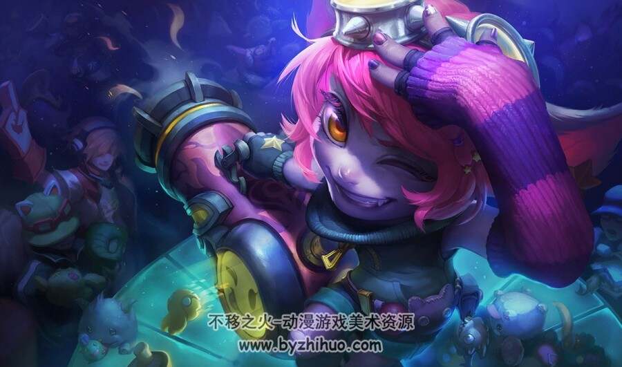 免费 精美欧美风格插画壁纸 32P