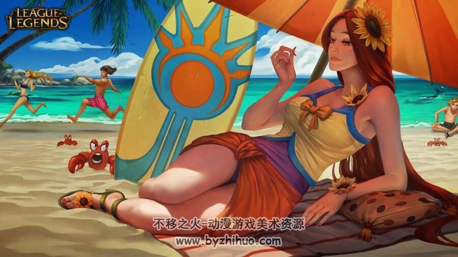 免费 精美欧美风格插画壁纸 32P