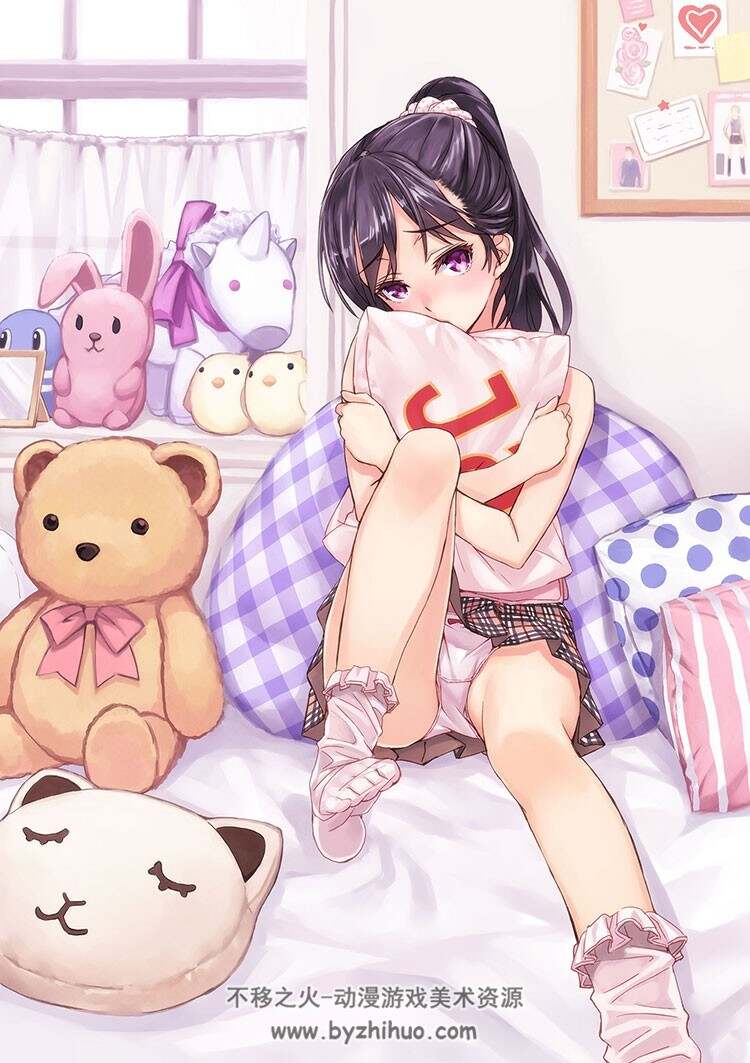 日系少女插画图集 356P