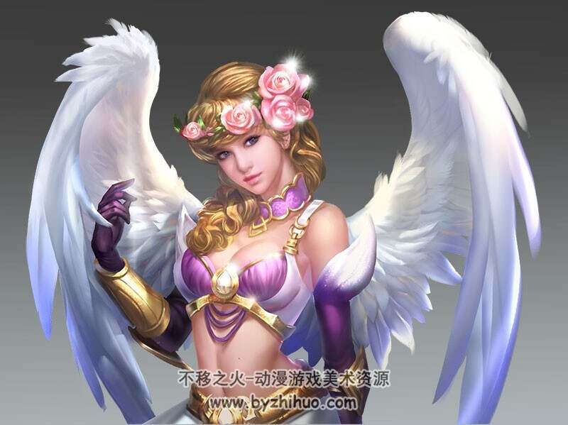 唯美风格 CG原画作品合集 PSD分层源文件 120P