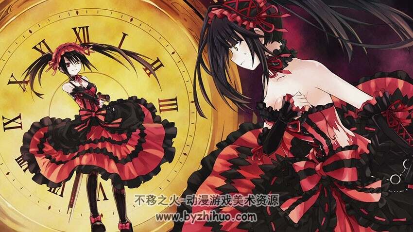 约会大作战 凛祢乌托邦 角色壁纸插画图包 198P