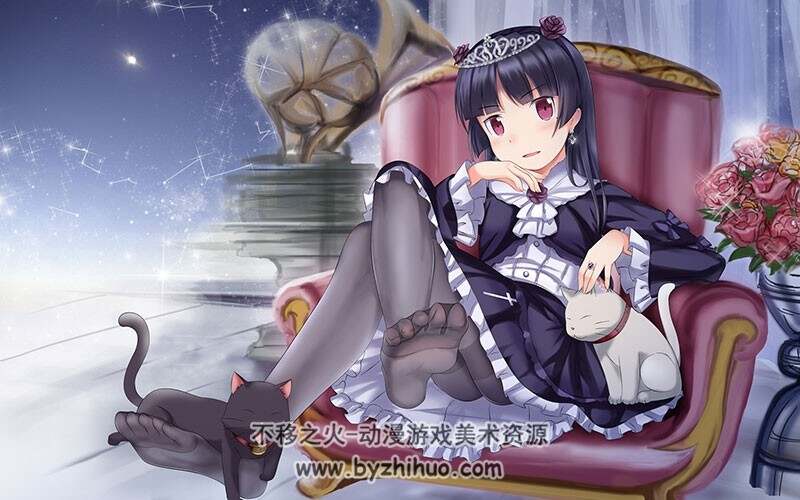 哥特装日系妹子图集分享 1202P