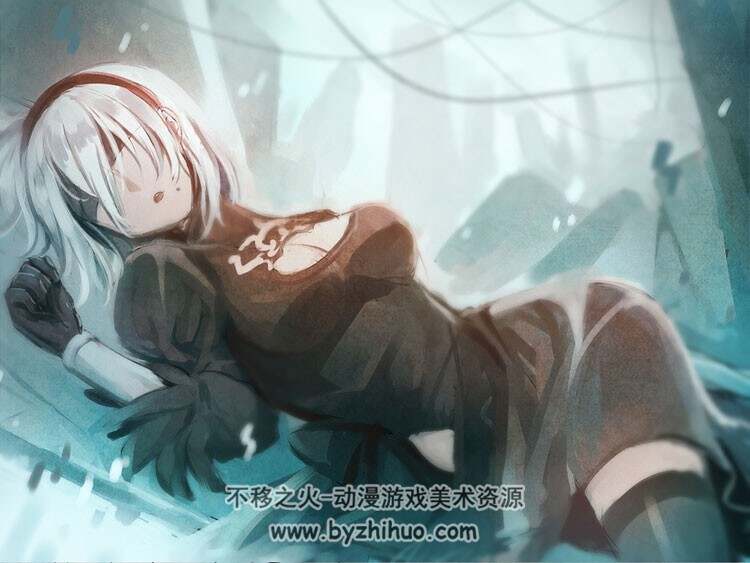 2B小姐姐精品插画图包 997P