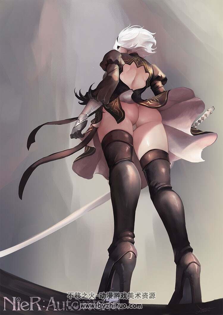 2B小姐姐精品插画图包 997P