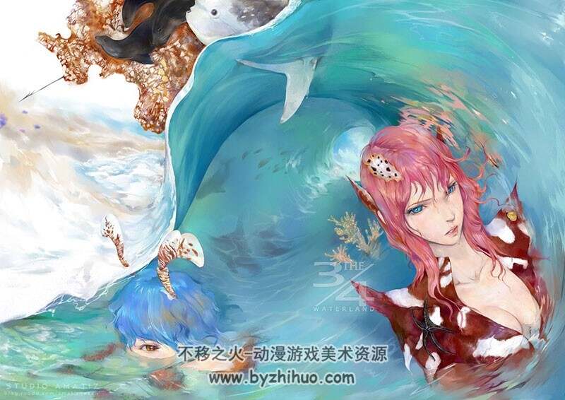 精美高清壁纸插画图包 740P