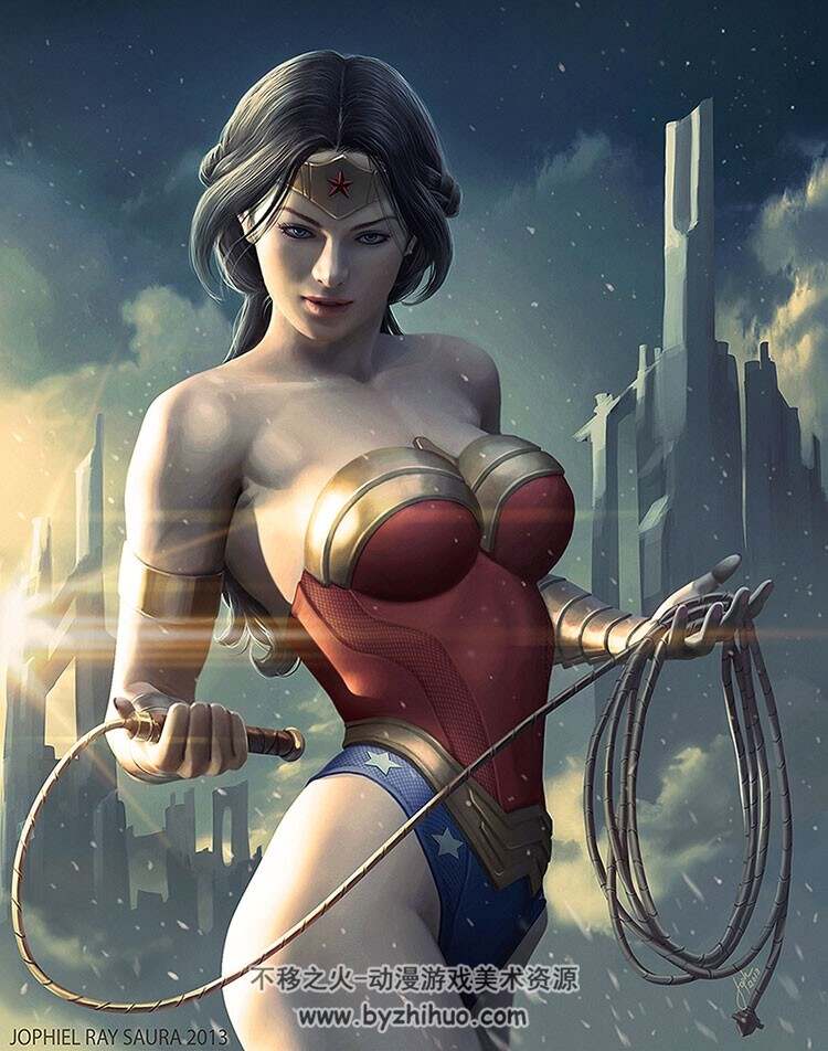 Wonder Woman 神奇女侠 插画图包 184P