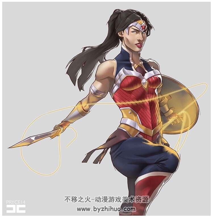 Wonder Woman 神奇女侠 插画图包 184P