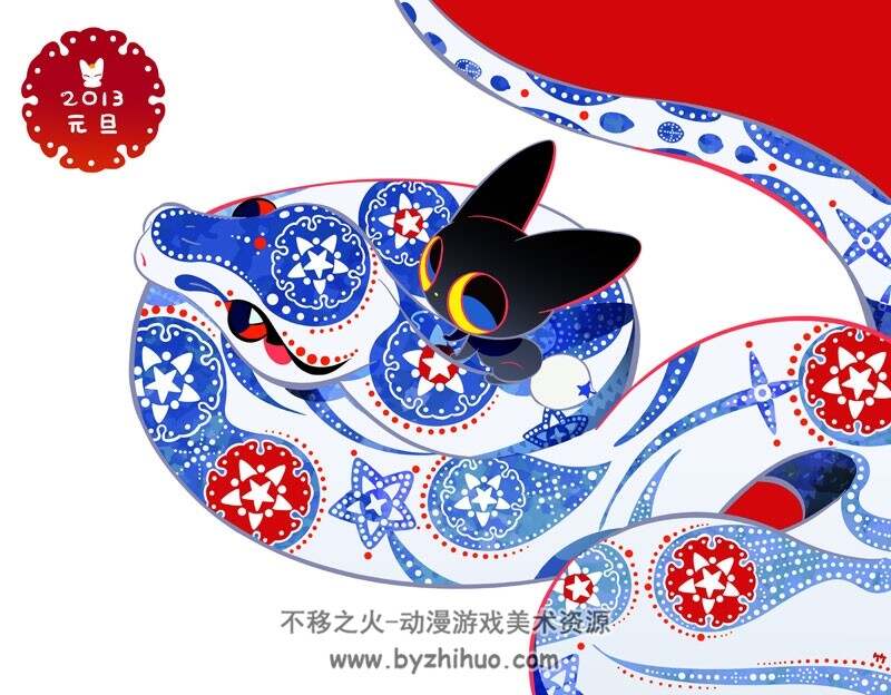 日系萌系小清新 唯美插画 合集