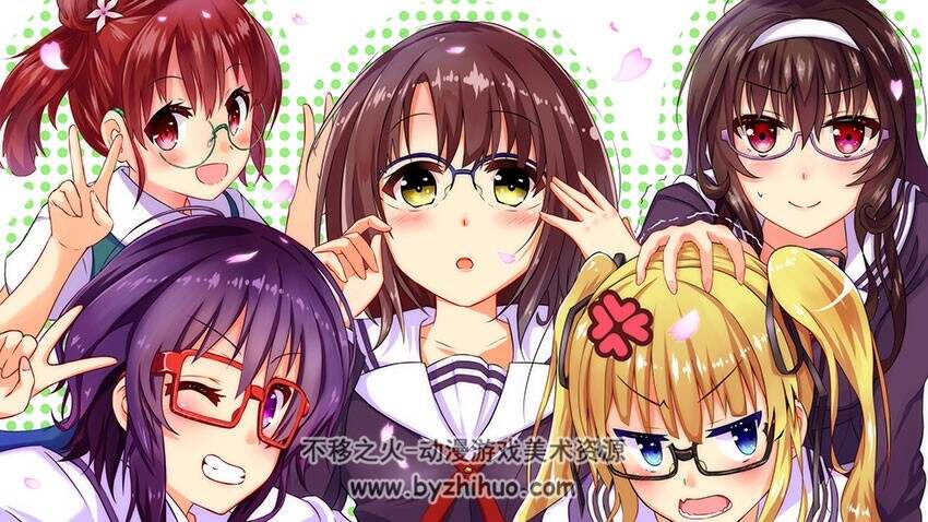 路人女主的养成方法 人物图集 95P