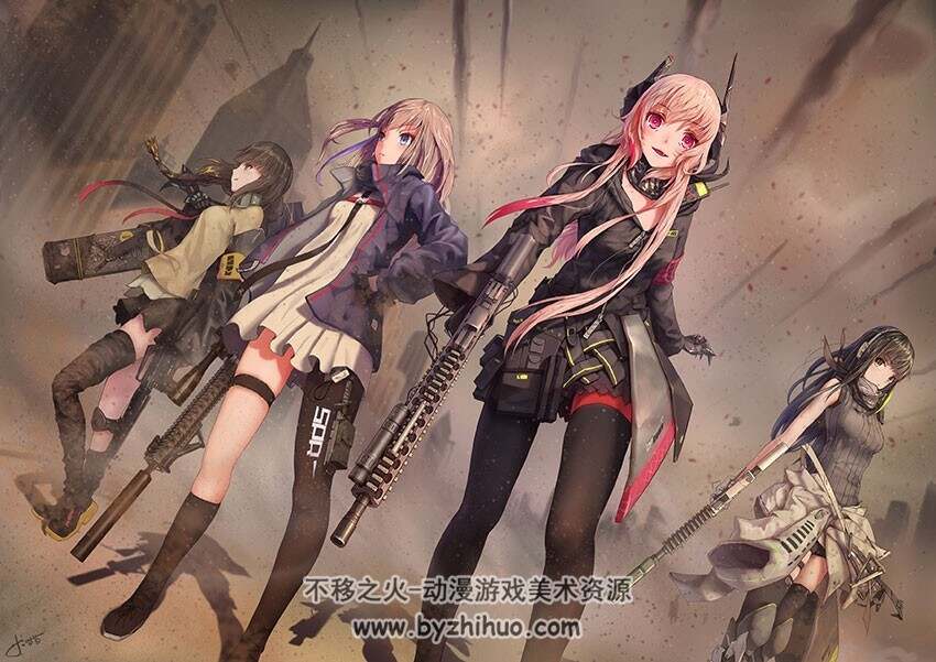 少女前线 壁纸插画图集 68P
