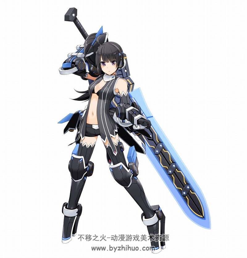 综合型战士 游戏角色素材大合集 15000+P