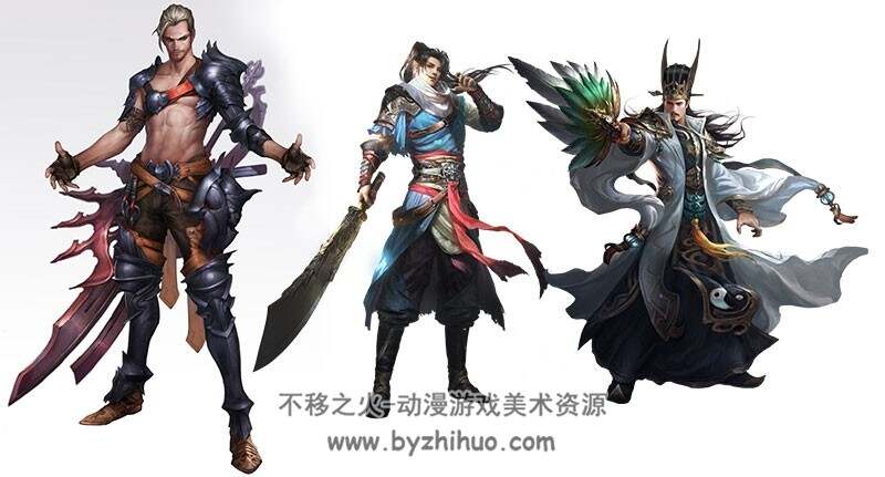 综合型战士 游戏角色素材大合集 15000+P