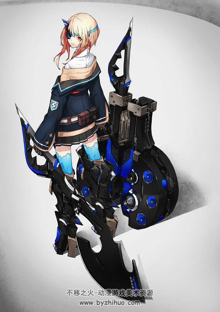 日系魔系少女插画图集分享 57P