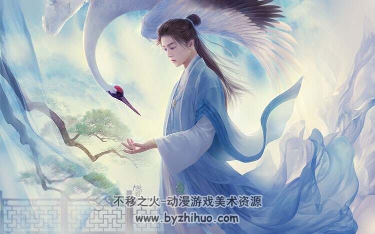 带着仙气儿的唯美插画 167