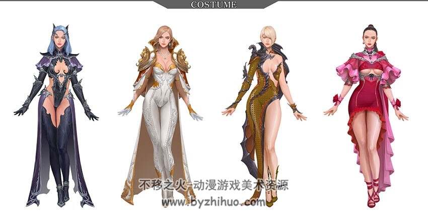 高质量人物角色设定合集 655P