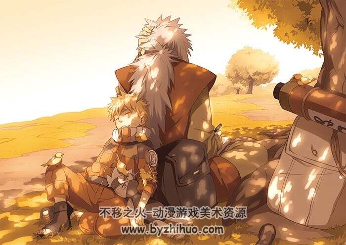 火影插画壁纸小图包 50P 免费送