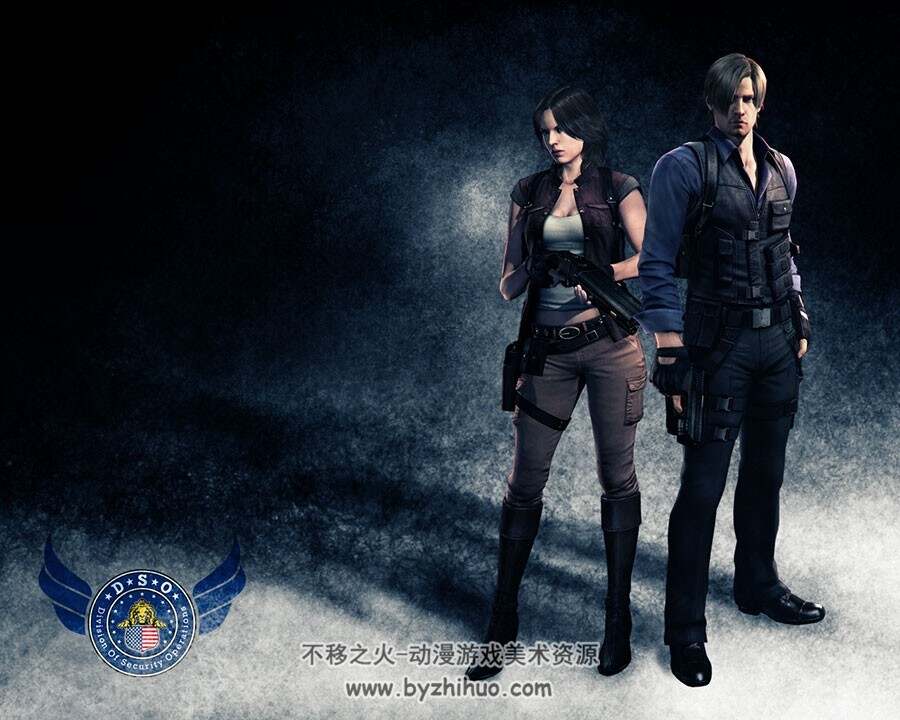 生化危机 RE6 高清插画壁纸 80P