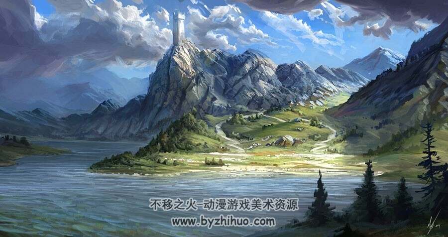 英国概念艺术家Michal Kus 人物场景机械原画鉴赏合集