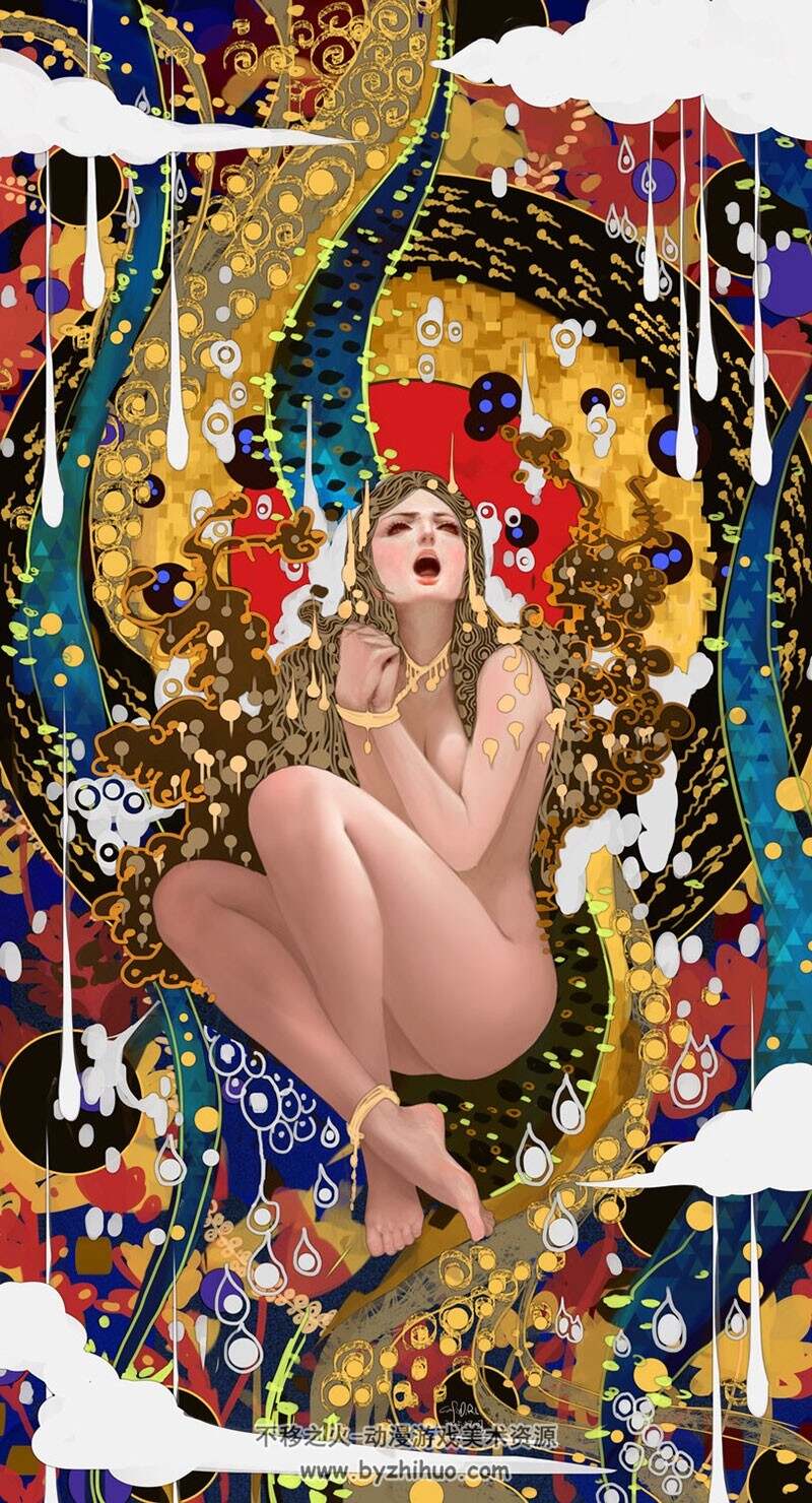 台湾概念插画师 Casimir Lee  装饰感很强的插画作品
