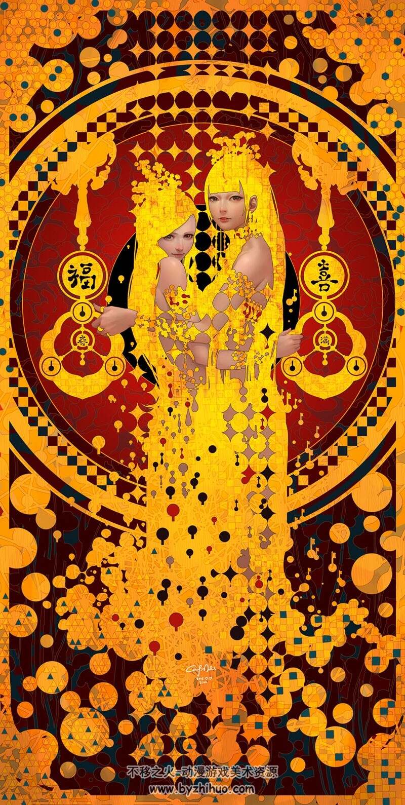 台湾概念插画师 Casimir Lee  装饰感很强的插画作品