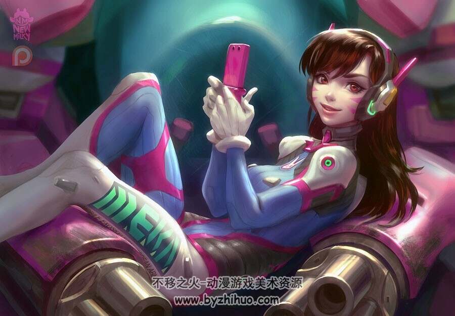 俄罗斯插画师 Anna Nikonova aka Newmilky