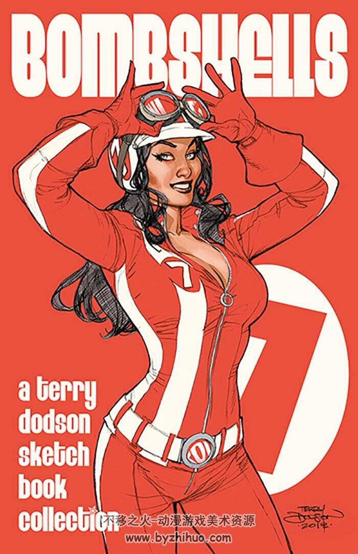 美国漫画插画家terrydodson 线稿&彩稿合集