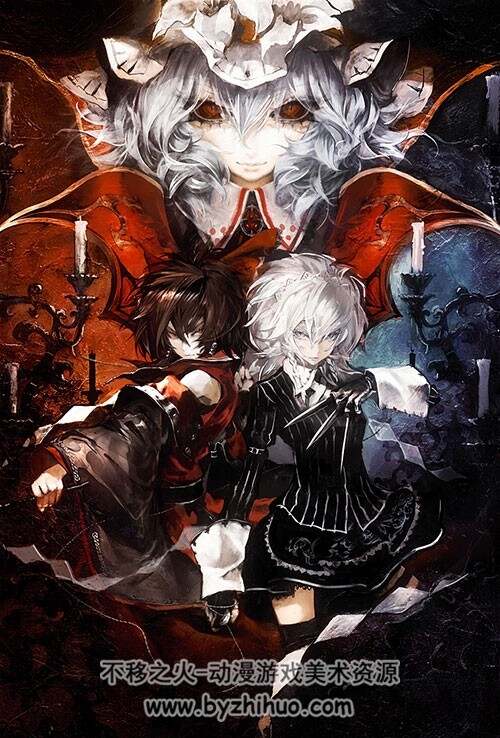红魔城传说 插画图集 59P