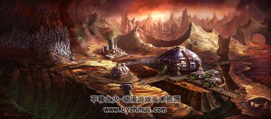 星际争霸 角色场景资料 原画集213p