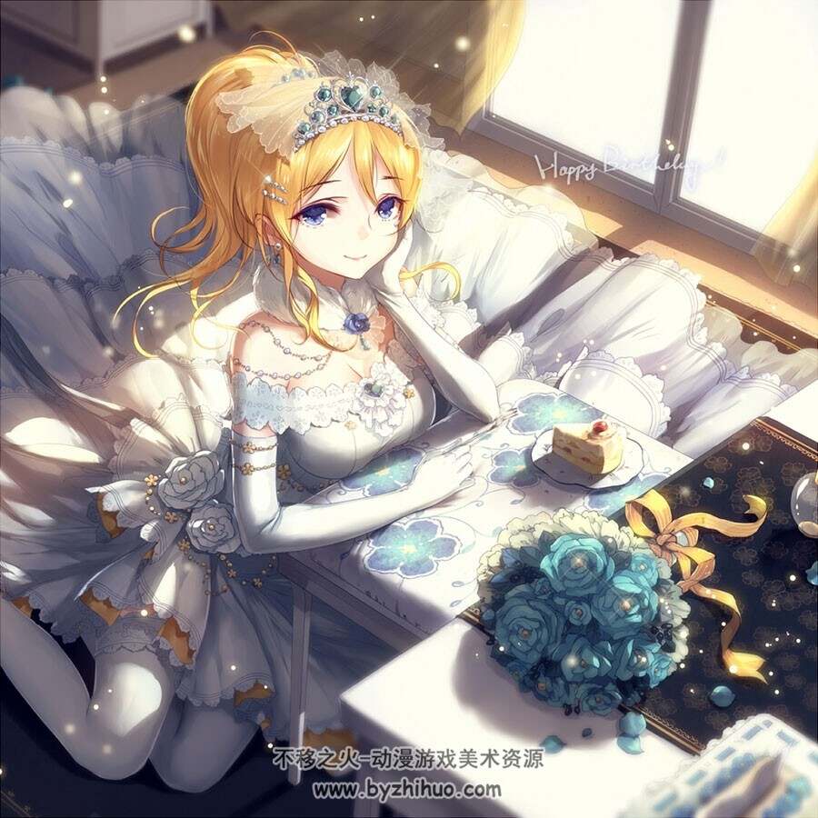 日系少女精品壁纸插画图集 115P