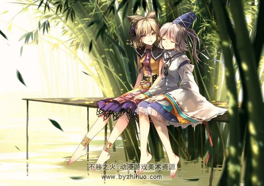 日系少女精品壁纸插画图集 115P