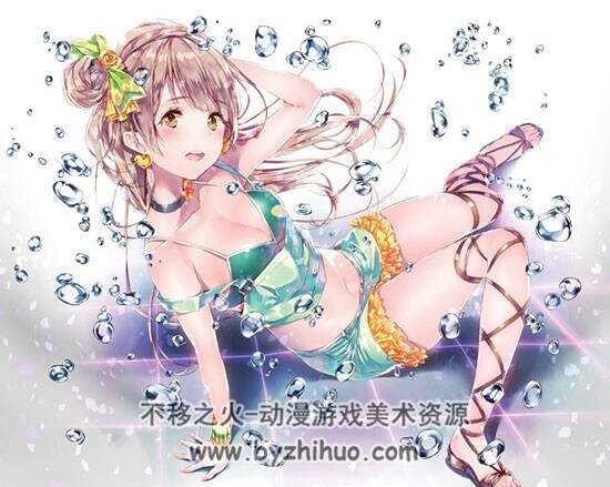 日系萌妹子插画图包分享 316P