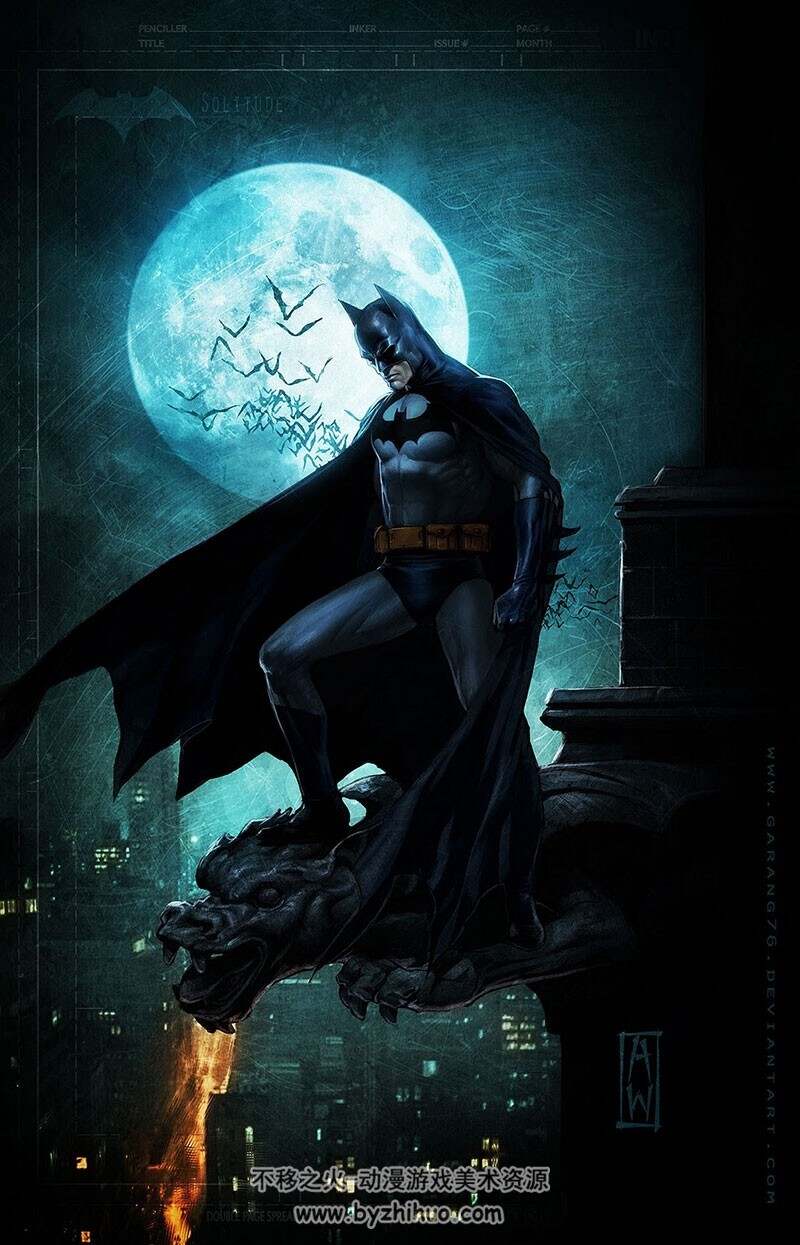 美国超级英雄角色插画海报鉴赏合集