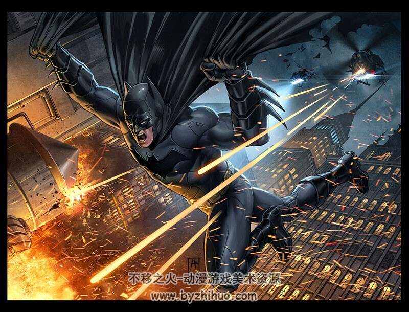 美国超级英雄角色插画海报鉴赏合集
