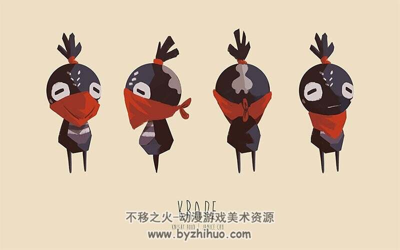 美国插画师 Janice Chu 作品图包 41P