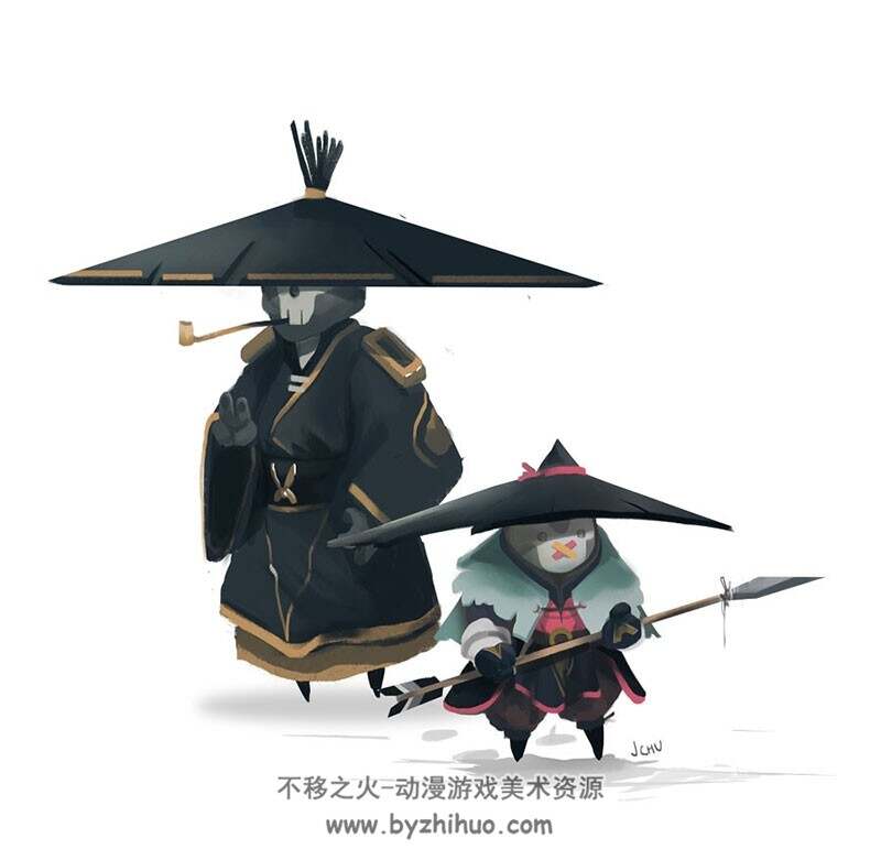 美国插画师 Janice Chu 作品图包 41P