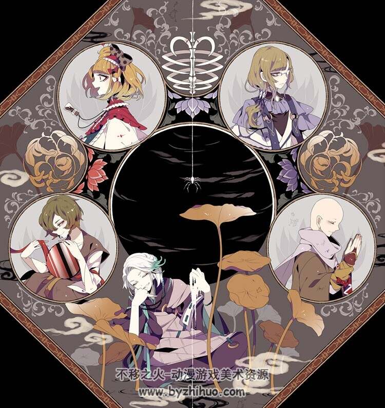 しきみ 独特的风格 日本画师图集赏析 185P