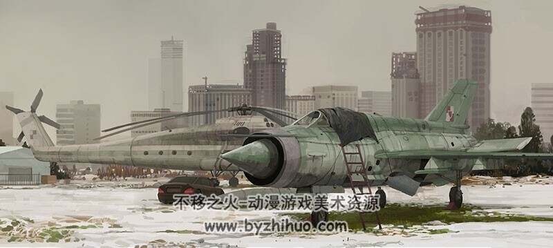 画师molybdenumgp03 角色场景概念设计合集