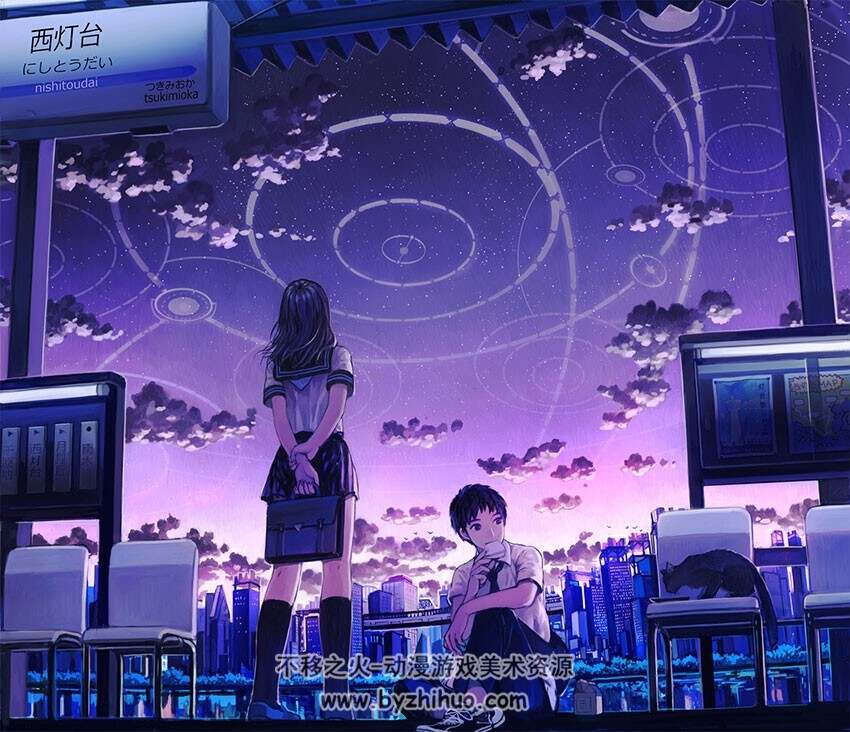 有情怀的唯美插画图集 28P