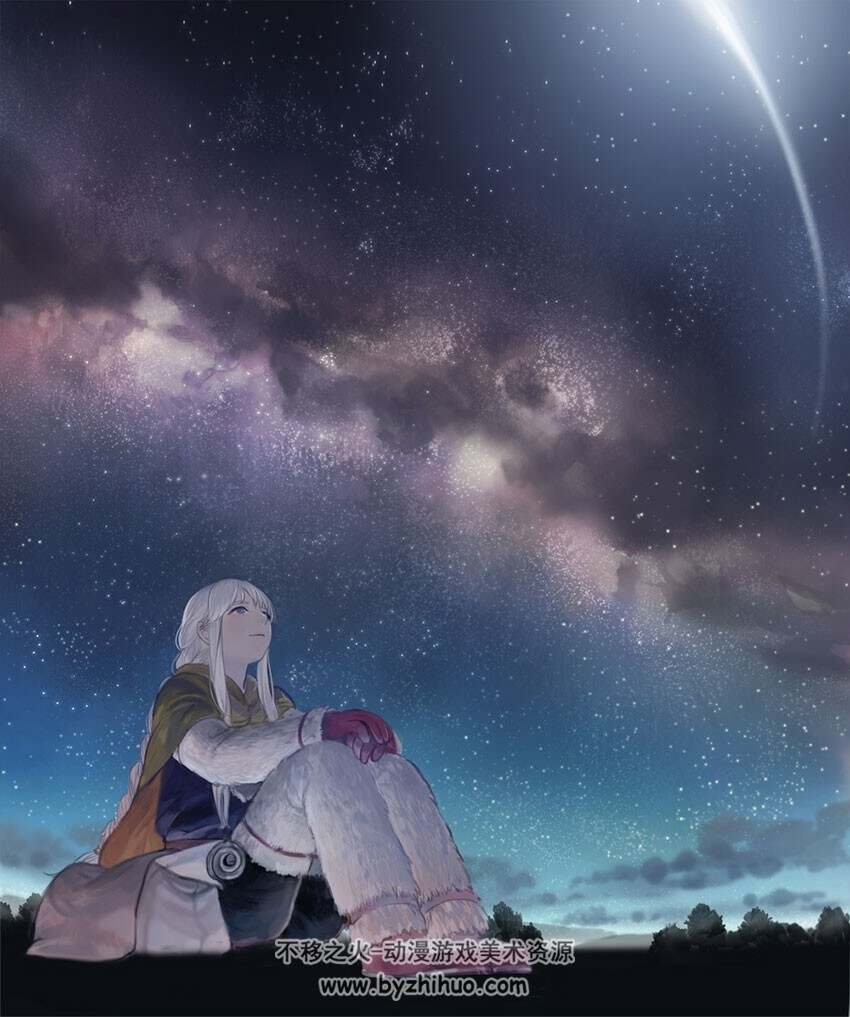 有情怀的唯美插画图集 28P