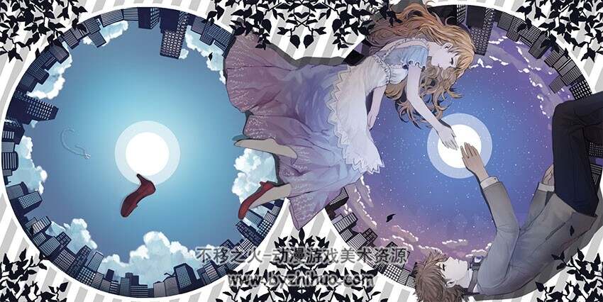 有情怀的唯美插画图集 28P