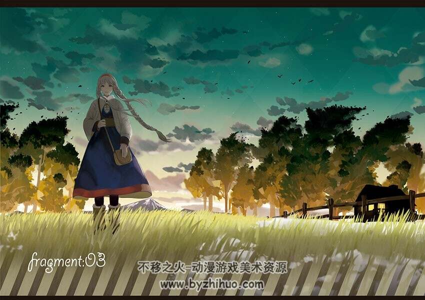 有情怀的唯美插画图集 28P