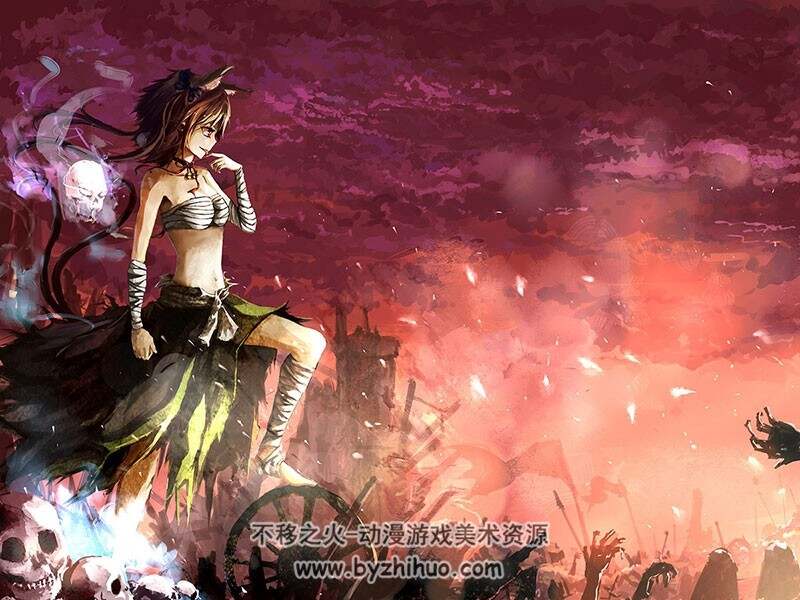 sishenfan 颜色绚丽的插画合集 213P