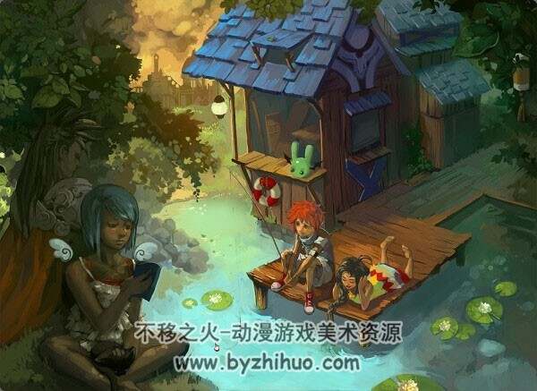 joe的魔兽相关漫画线稿