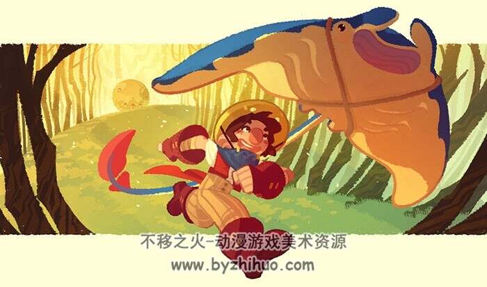 欧美插画家nicholaskole 插画作品及部分手绘稿合集