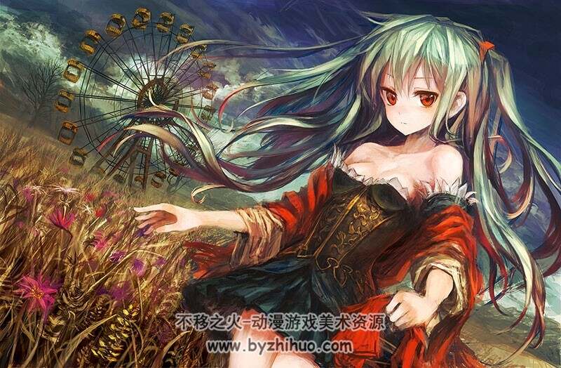 画师LM7的插画图包分享 166P