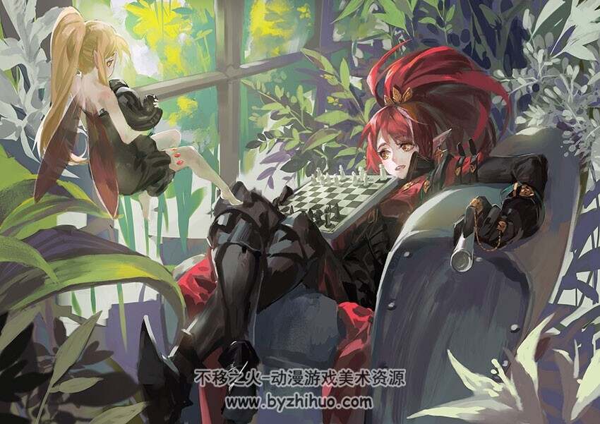 alcd 魔女般插画图集 56P