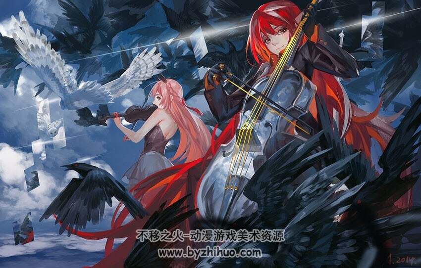alcd 魔女般插画图集 56P