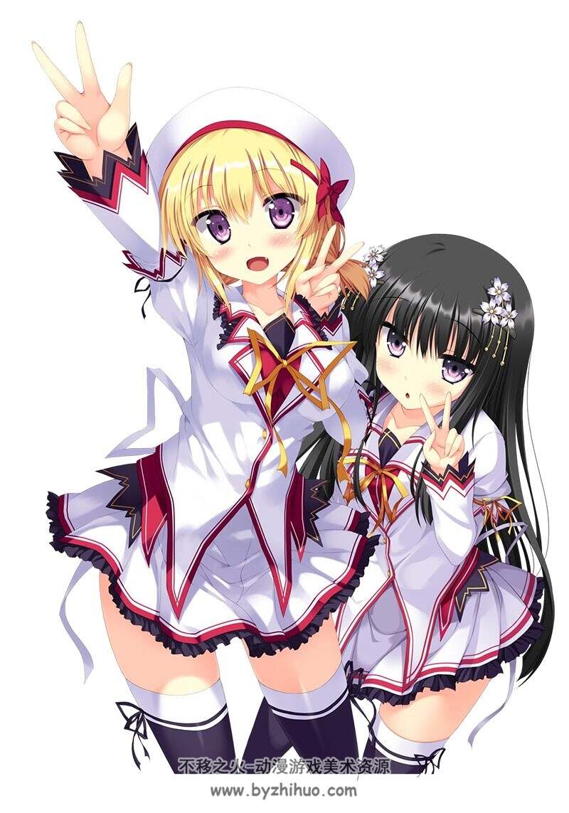 恋剣乙女 插画壁纸+角色海报 59P