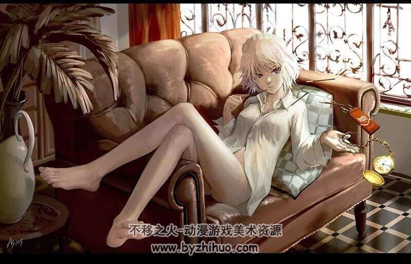 一波日本萝莉插画图包 132P